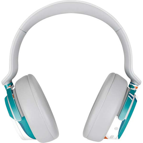NFL Miami Dolphins Large Logo Surface Headphones Skin